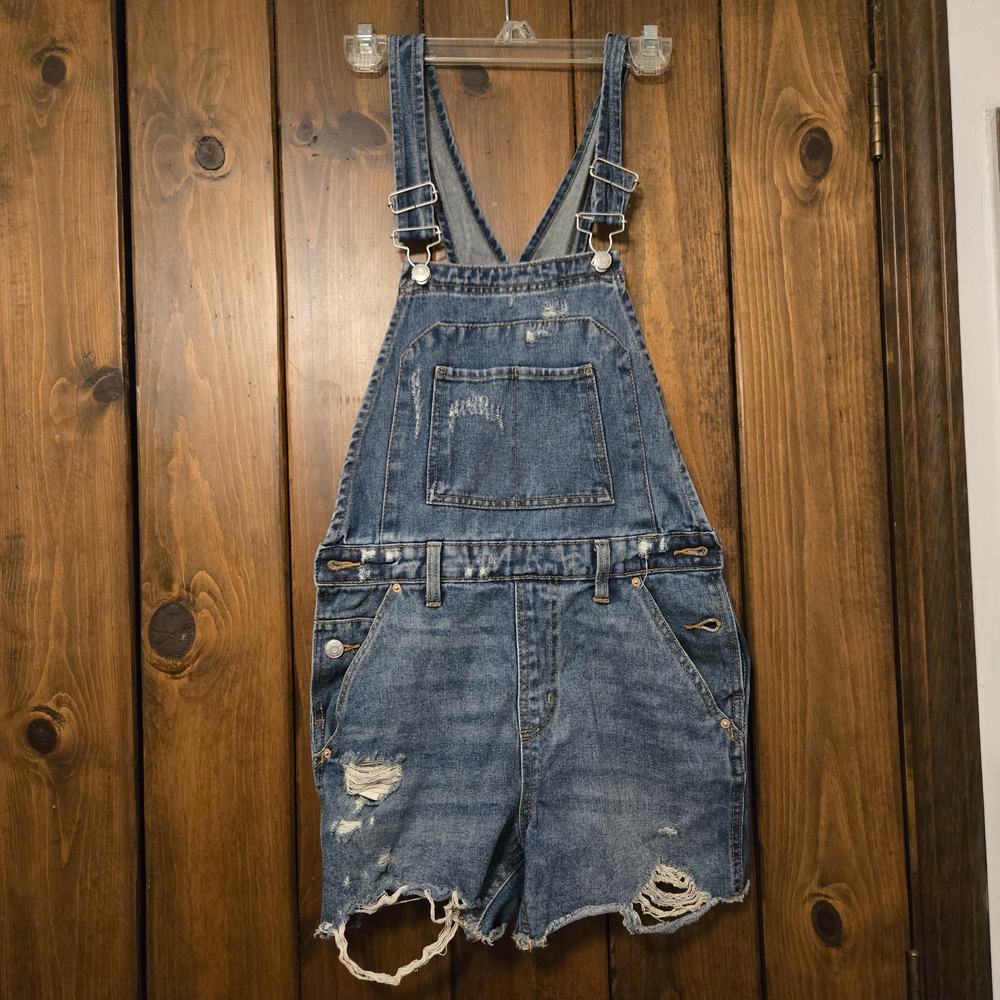 Wild Fable Blue Denim Overalls